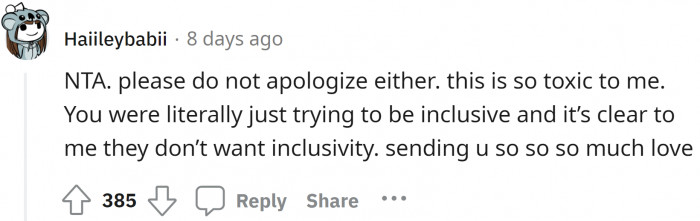 And it all starts with saying little things indirectly to the family to change their minds about being homosexual.