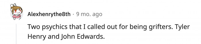 Your future is clear; you're going to be blocked by them for a long time