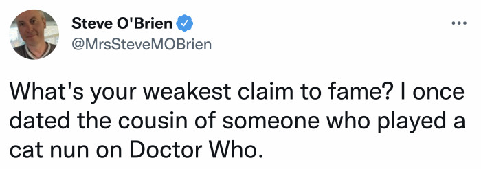 Twitter users who had an interaction with someone who interacted with or was a celebrity shared their stories: