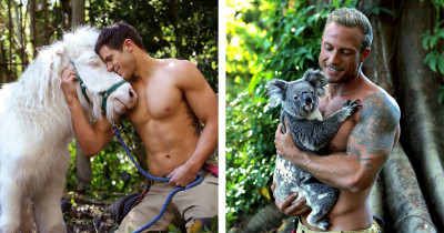 Smoking Hot Australian Firefighters Pose With Animals To Support The Children's Hospital Foundation