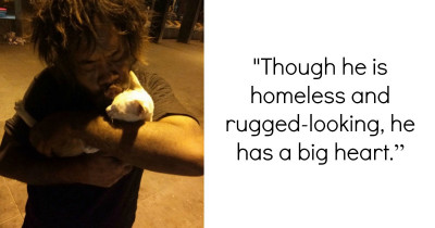 Selfless Homeless Man Sells Limes To Feed Stray Cats Before Himself and Gets a Make-Over