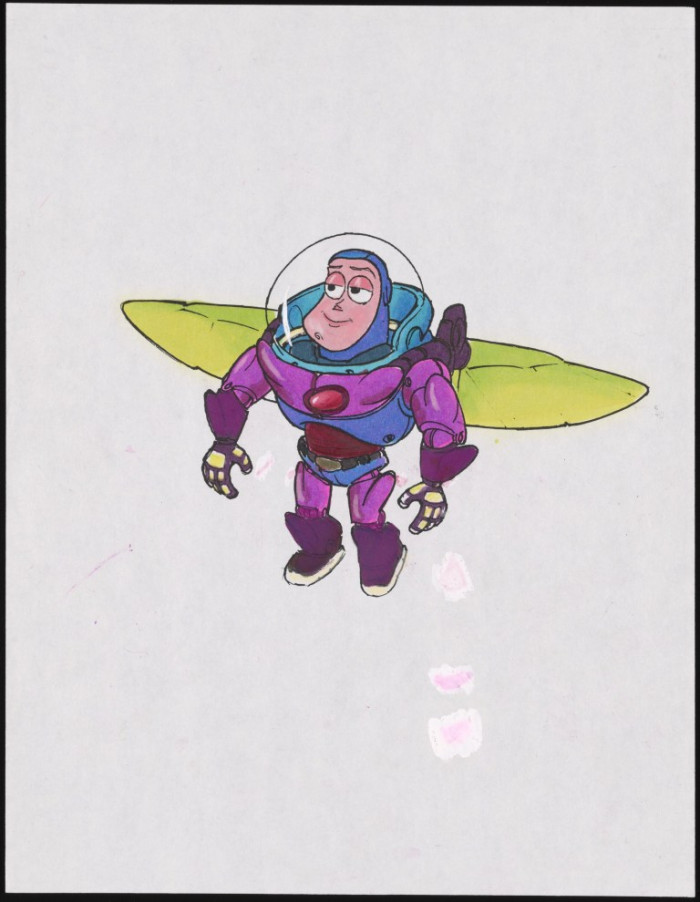 This drawing is the closest thing to the actual Buzz Lightyear we have today