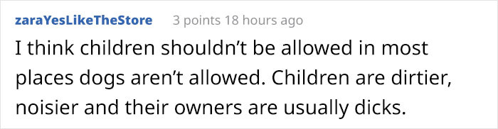Looks like someone clearly hates kids