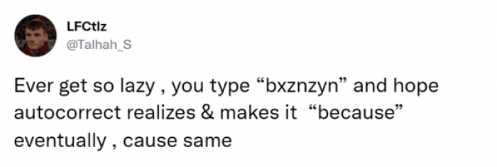 Sometimes you just want it to do its job