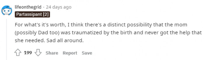 This is definitely sad all around