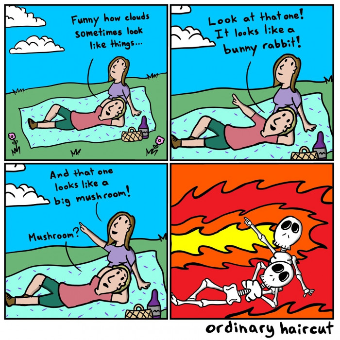 3. Definitely doesn't look like a mushroom to the guy