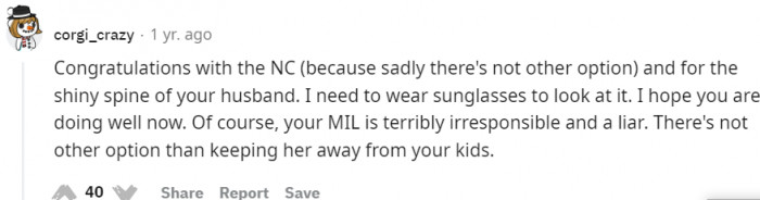 This user is not holding back at all