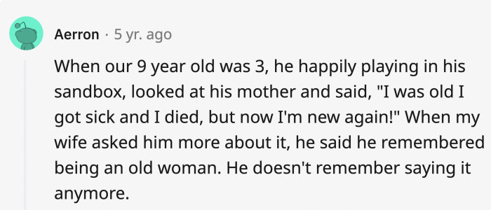 At least they are let go of that pain and have the chance to live again