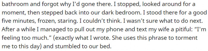 I'm Feeling Too Much