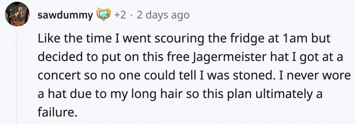 The lengths people go to cover how stoned they are while they’re already stoned don’t always work out the best.