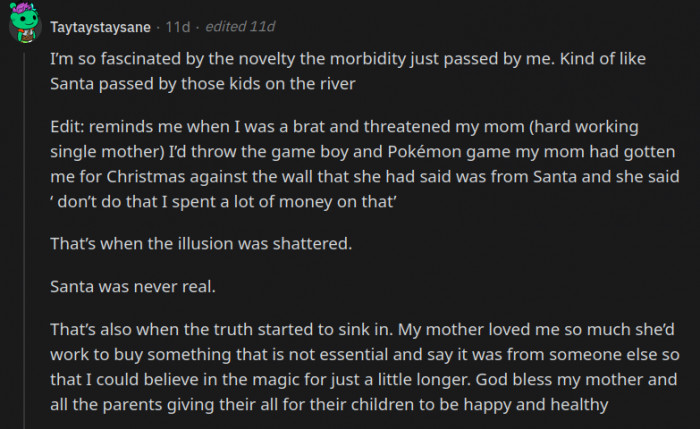 This response to the anti-Santa story is noteworthy as well, though.