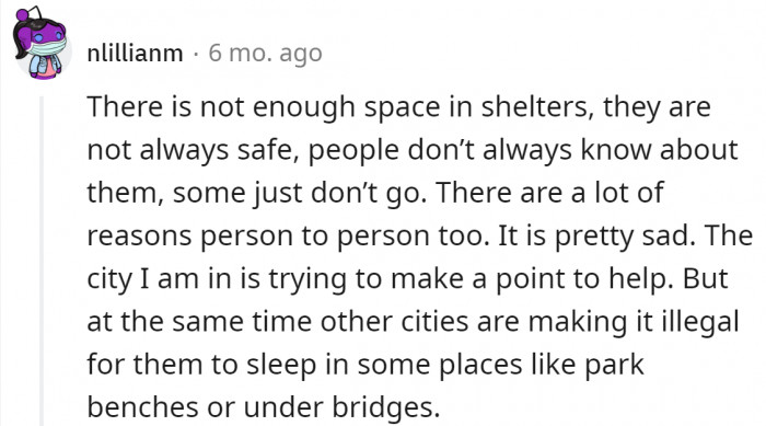 This user mentions the country's reality.