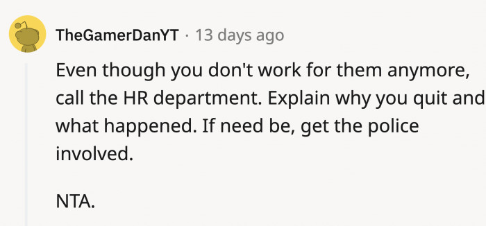 Make them listen, OP, or they're liable for whatever legal fight you'll have against them