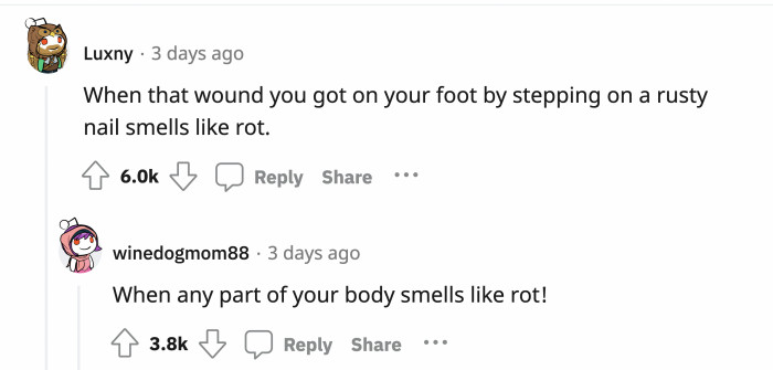 As a general rule, if it consistently smells like this, have it checked out ASAP