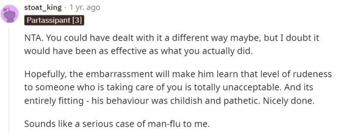 True, naughty children are often reported to their parents.