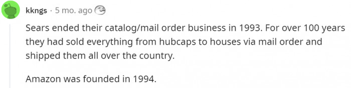 It’s insane how diversified that company was.