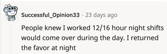 It only seems fair; they can't have all the fun.