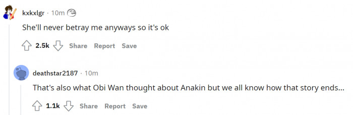 4. We all know how that story ends...