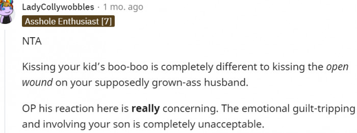 13. The emotional guilt tripping is unacceptable