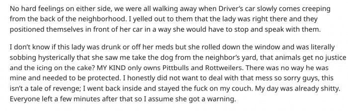 9. Only Pitbulls and Rottweilers, now that's really disrespectful