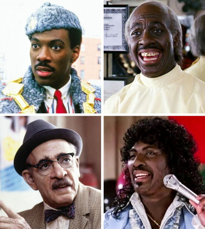 10. Eddie Murphy played the roles of Prince Akeem, Clarence, Randy Watson, and Saul in Coming to America (1988) 