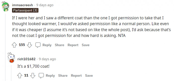 Exactly! You can just ask for it; it's not that hard.