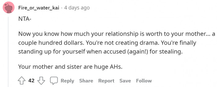 How their relationship is valued.