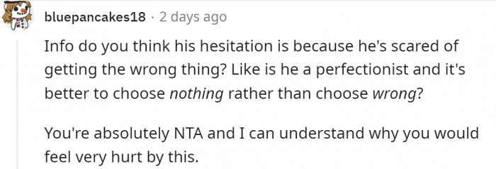 Some Redditors wanted to understand the husband better: