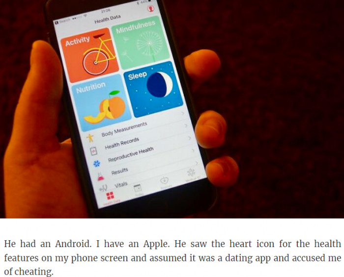 19. Health features on my phone screen and boom...