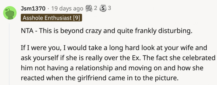 A Redditor Made Some Good Points and Asked OP to Reassess His Perspective Towards His Wife Because There Are Many Red Flags That Could Lead to More Problems in the Future