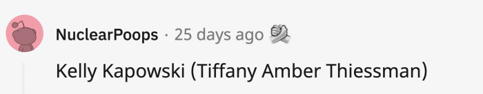 Iconic crush from an iconic show.