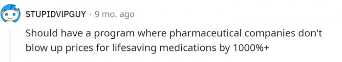 And the US healthcare system became a subject once again.