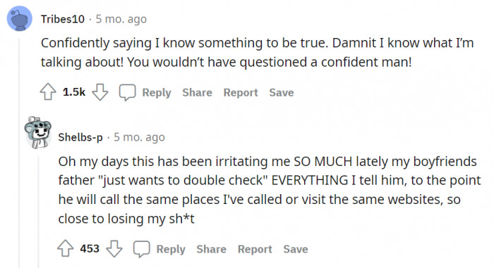 Statutory warning: Women know what they are talking about