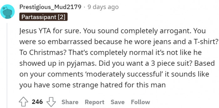 Based on her comments, it sounds like she has some strange hatred towards her husband's son.