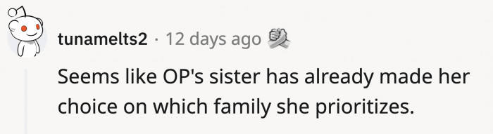 And it's the family that doesn't accept that love is love