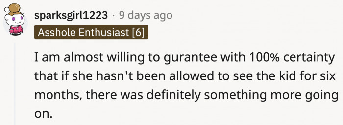 This reeks of previous reports, and this wouldn't have happened with just one night of drinking.