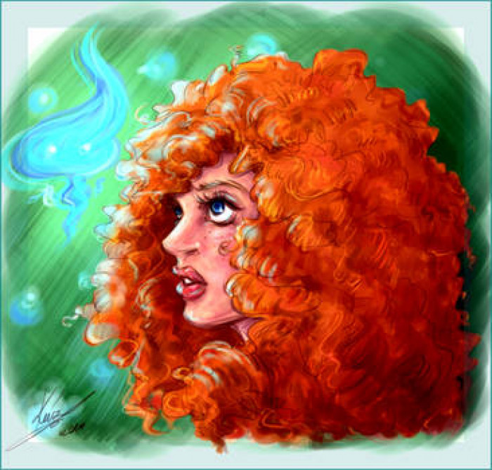 8. Princess Merida of Dunbroch