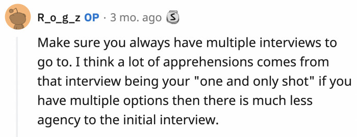 Our expert OP has additional tips to share, and you better take this to heart