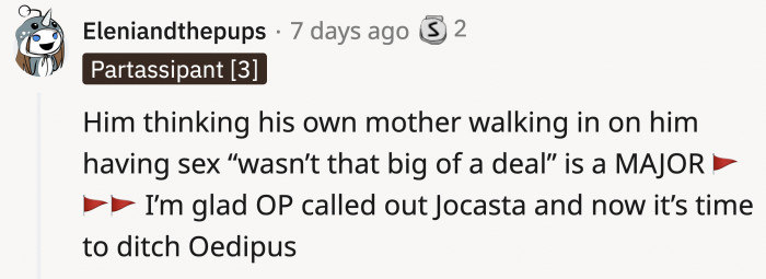 His indifference toward that incident is concerning.