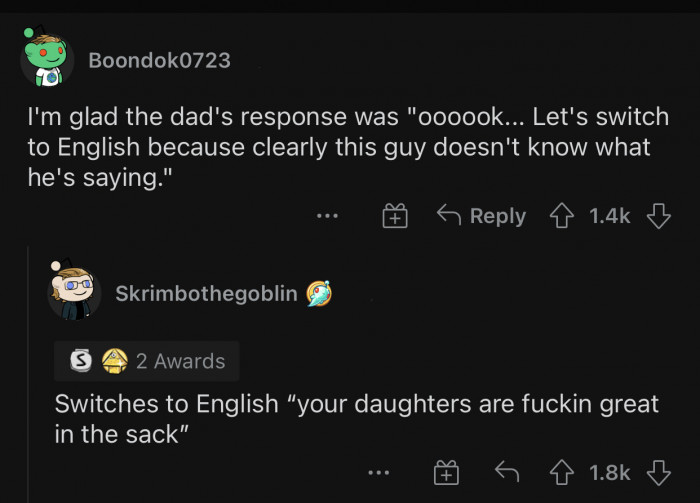 Plot twist: you can make it even worse with your own language.