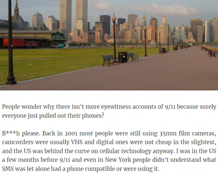 26. Knowing more about 9/11