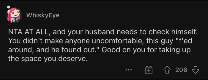 He f***ed around, and he found out.