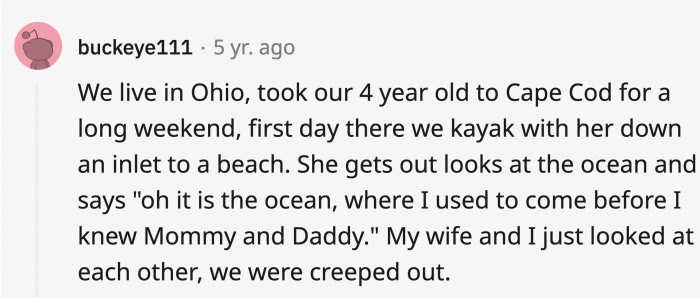 It might hold some precious memories for them, and it's great that it doesn't spark sadness