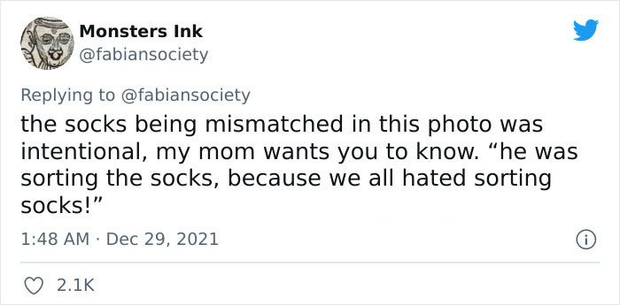 We all hated sorting socks