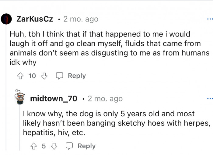 Yeah, that's probably why.