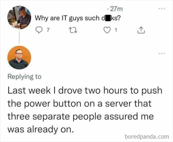 31. The origin of trust issues!