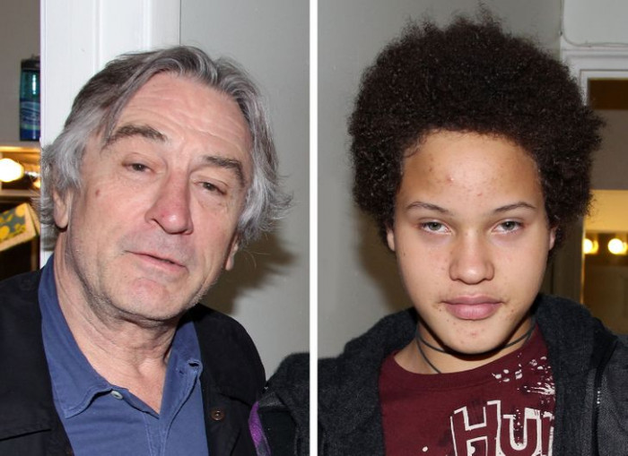 6. Robert De Niro and his son, Elliot De Niro