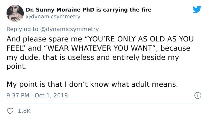 That's simply not the point.