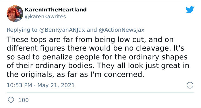 Just some ordinary clothes.