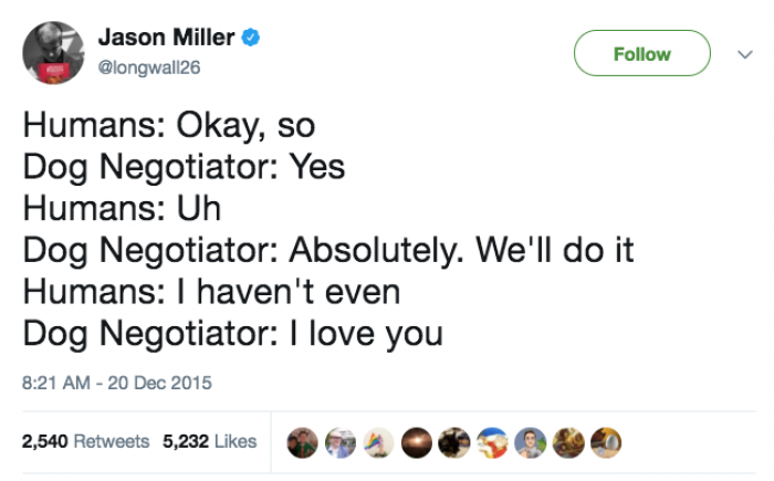 10. Best negotiator ever